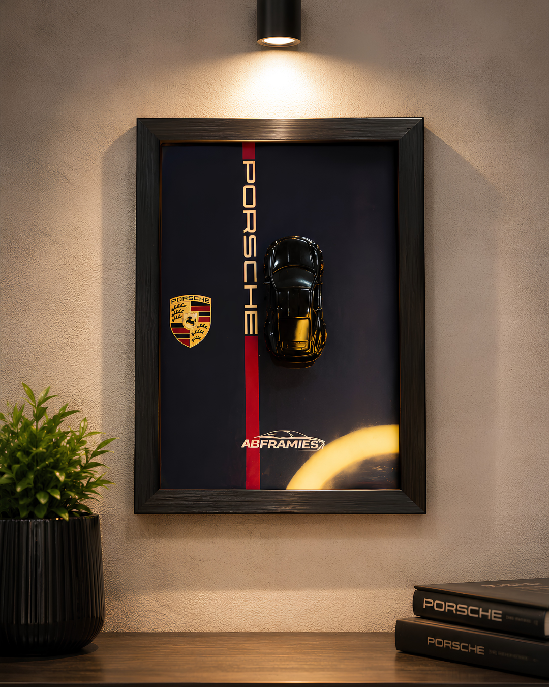 Porsche Premium Diecast Frame – A4 Size