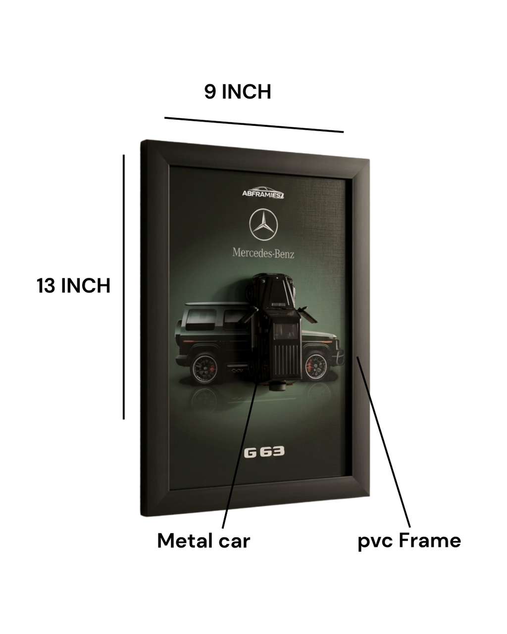 Mercedes-Benz G-Wagon: > 3D Mercedes-AMG G-Wagon Wall Art