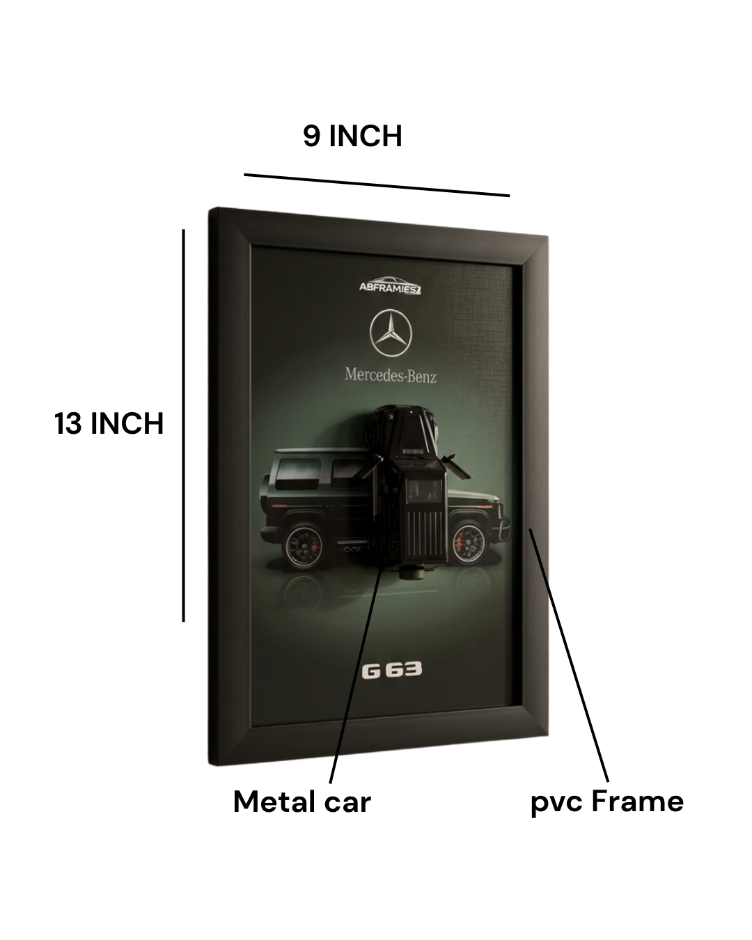 Mercedes-Benz G-Wagon: > 3D Mercedes-AMG G-Wagon Wall Art