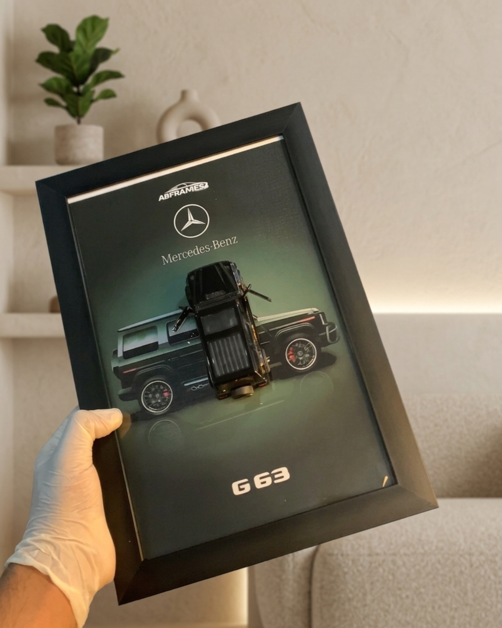 Mercedes-Benz G-Wagon: > 3D Mercedes-AMG G-Wagon Wall Art