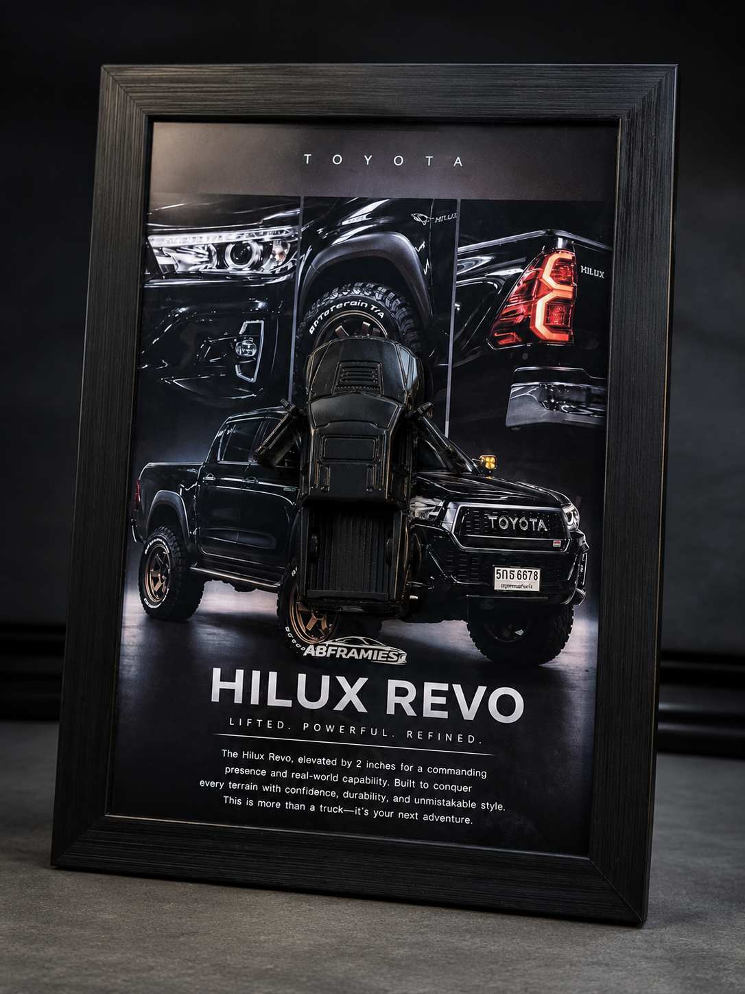 Toyota Hilux Revo Diecast Car Frame