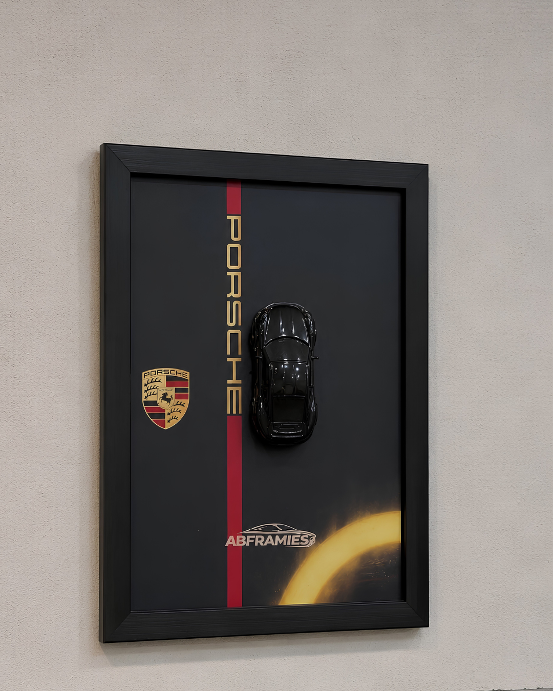 Porsche Premium Diecast Frame – A4 Size