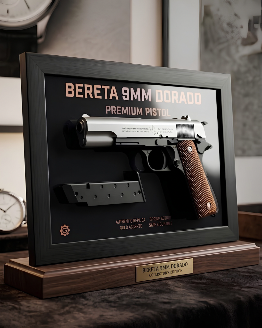 3D Frame OF Beretta 9mm Dorado Premium Pistol